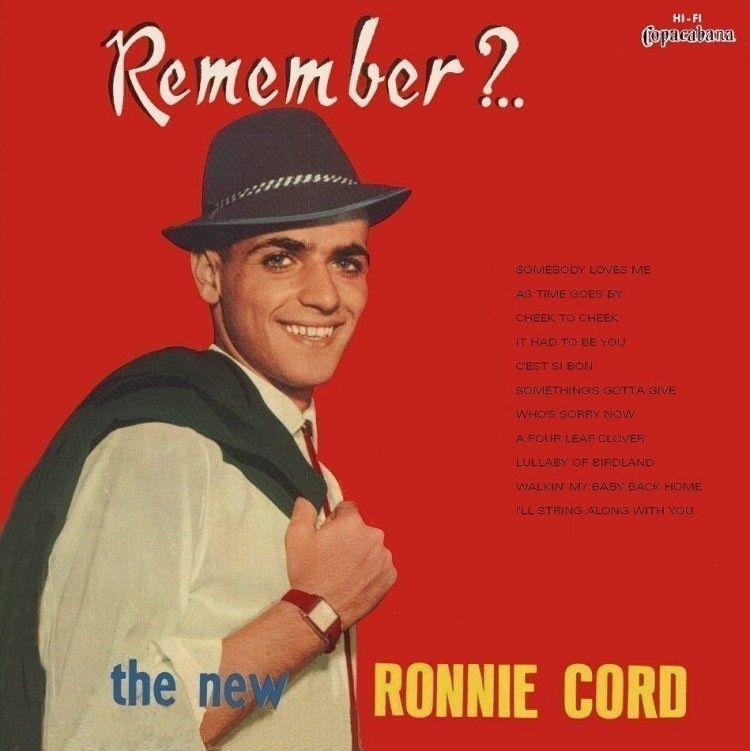 Capa do Álbum "Remember?", de Ronnie Cord