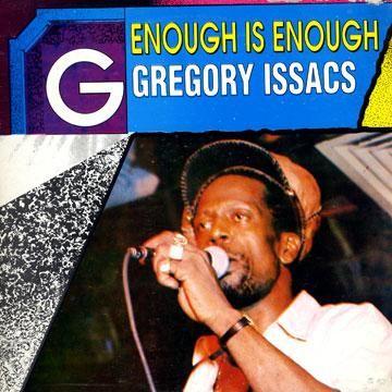 Capa do álbum "Enough Is Enough", de Gregory Isaacs