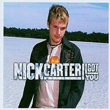 Portada del álbum "I Got You", de Nick Carter
