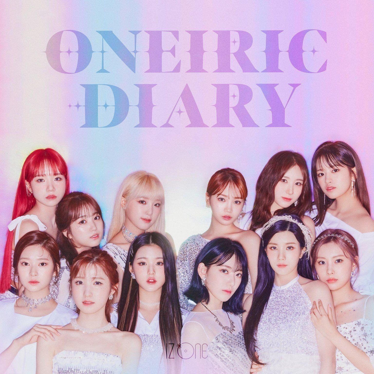Portada de Sencillo/EP "Oneiric Diary ", de IZ*ONE