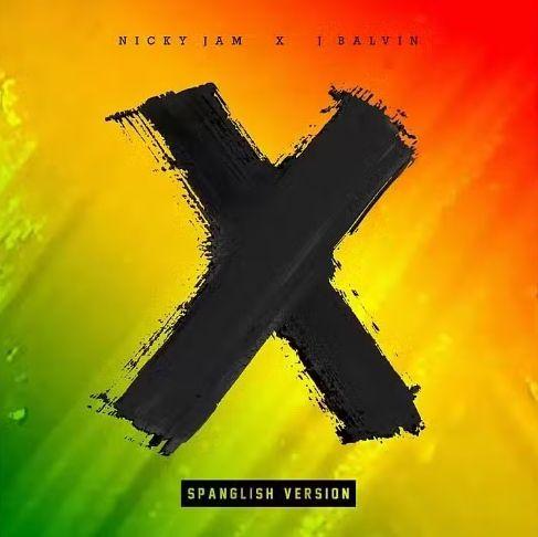 Portada del álbum "X (Spanglish Version)", de J Balvin