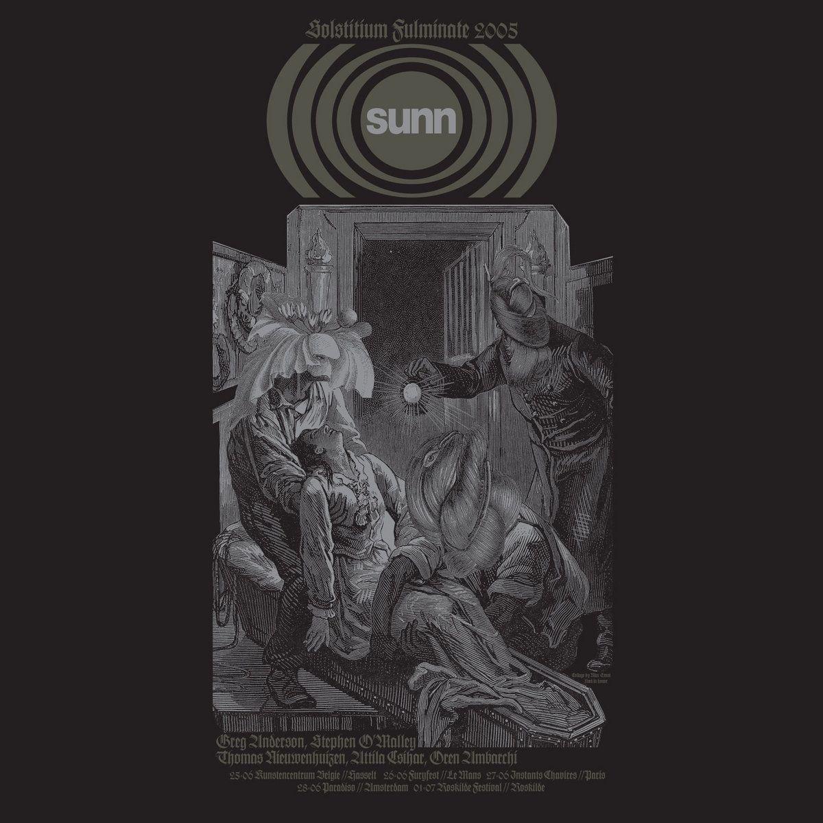 Portada de Álbum "Solstitium Fulminate", de Sunn O)))