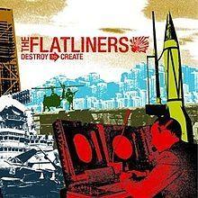 Capa do Álbum "Destroy To Create", de The Flatliners