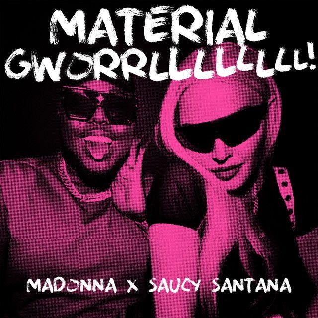 Portada del álbum "Material Gworrllllllll!", de Madonna