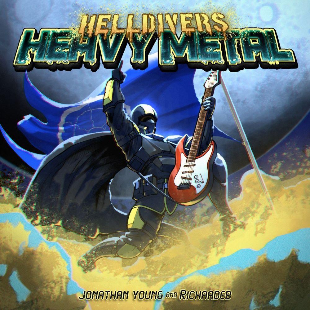Capa do Álbum "Helldivers Heavy Metal", de Jonathan Young