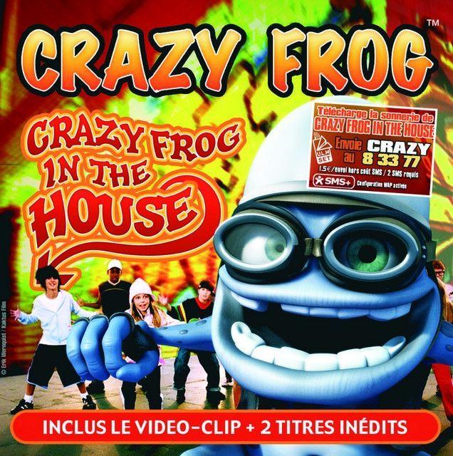 Capa do Single/EP "Crazy Frog In The House", de Crazy Frog