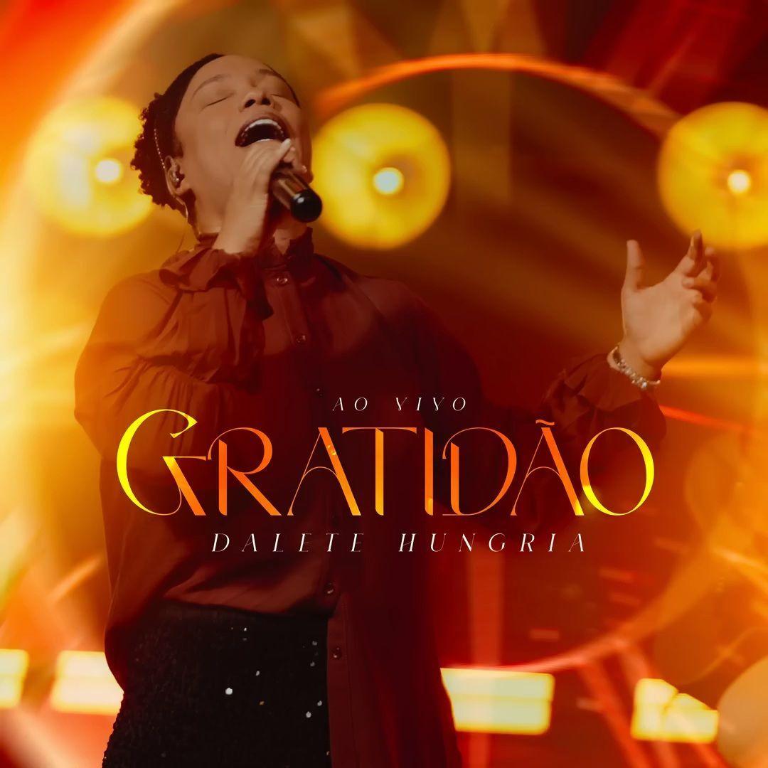 Capa do álbum "Gratidão", de Dalete Hungria
