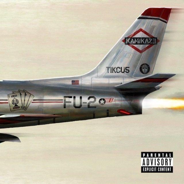 Capa do Álbum "Kamikaze", de Eminem