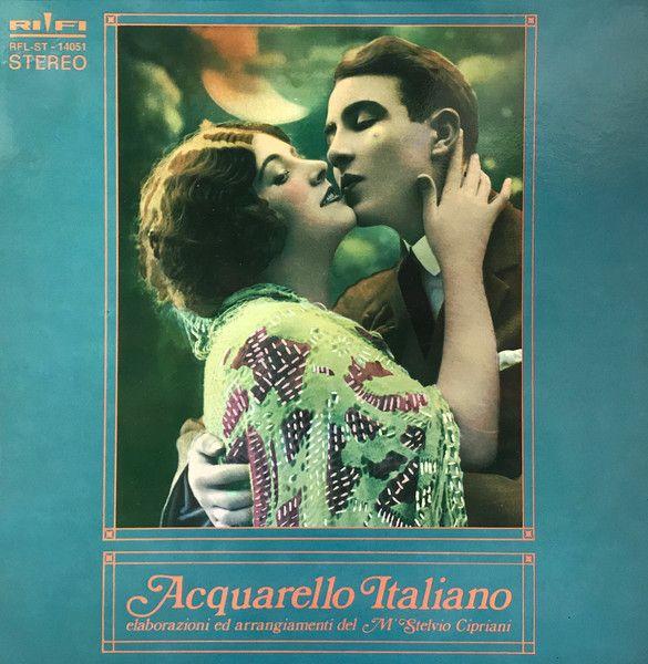 Portada de Álbum "Acquarello Italiano", de Stelvio Cipriani