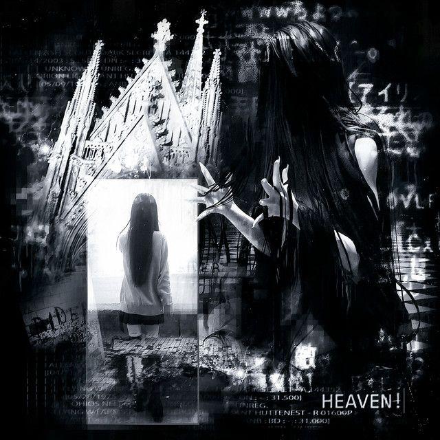 Capa do álbum "HEAVEN!", de INTERWORLD