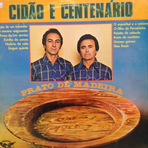 Portada de Álbum "Prato de Madeira", de Cidão e Centenário
