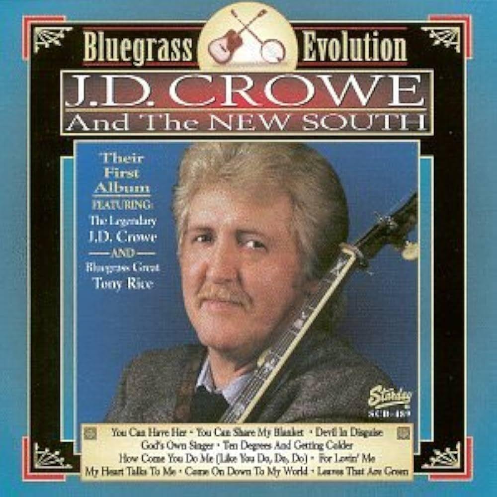 Album cover of "Bluegrass Evolution" by J.D. Crowe and The New South