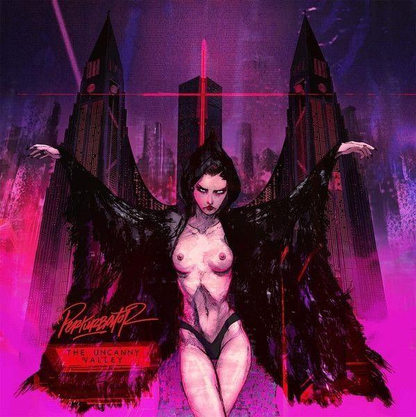 Capa do Álbum "The Uncanny Valley ", de Perturbator