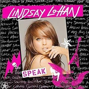 Capa do Álbum "Speak", de Lindsay Lohan