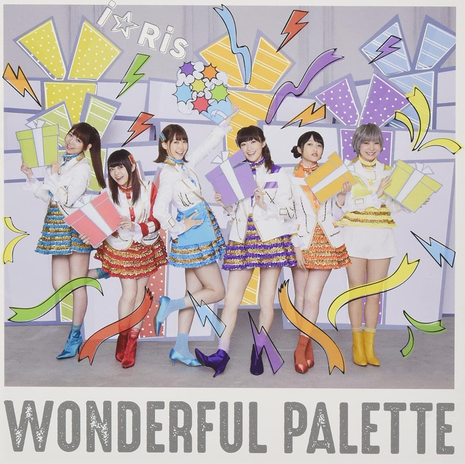 Portada del álbum "WONDERFUL PALETTE", de i☆Ris