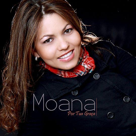 Portada de Álbum "Por Tua Graça", de Moana Viterbo