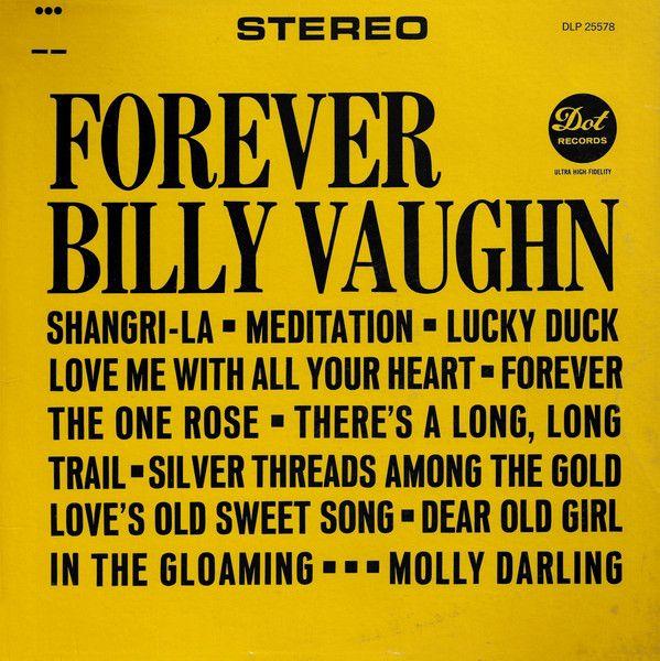 Capa do álbum "Forever", de Billy Vaughn