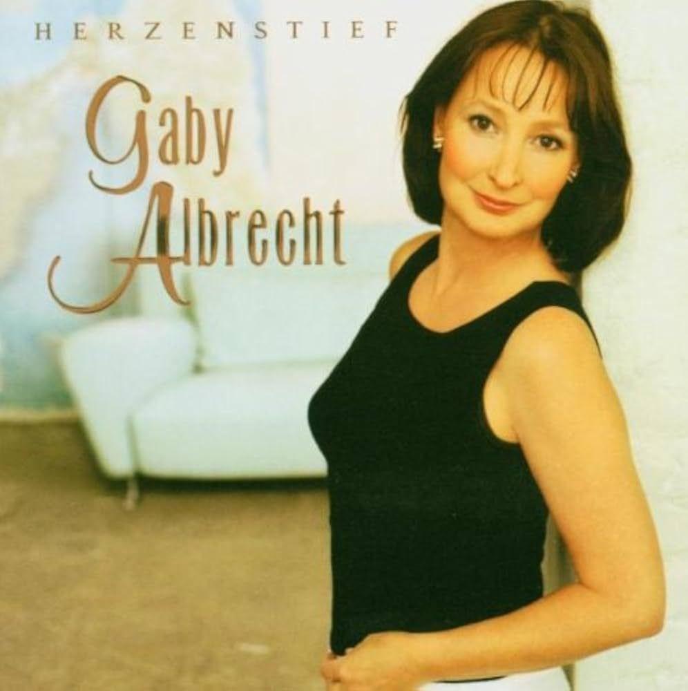 Capa do Álbum "Herzenstief", de Gaby Albrecht