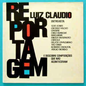 Capa do álbum "Reportagem", de Luiz Cláudio