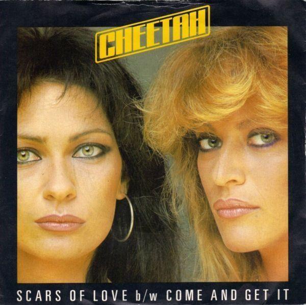 Portada de Sencillo/EP "Scars Of Love / Come And Get It", de Cheetah (AUS)