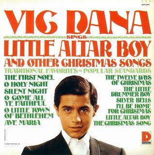 Portada de Álbum "Sings Little Altar Boy And Other Christmas Songs", de Vic Dana