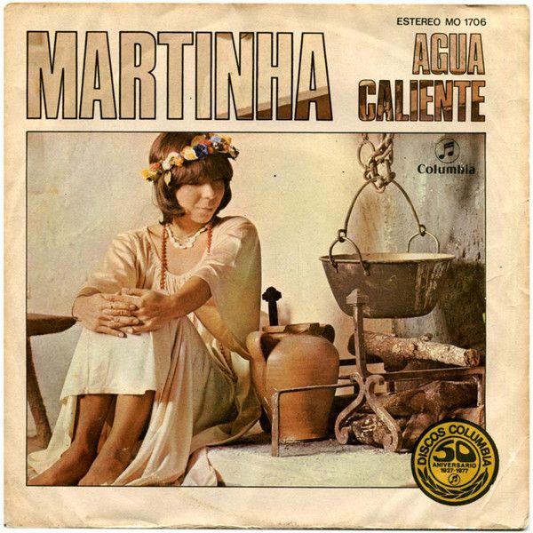 Portada de Sencillo/EP "Água Caliente", de Martinha