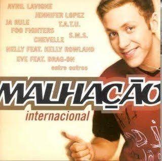 Portada del álbum "Malhação Internacional 2003", de Malhação