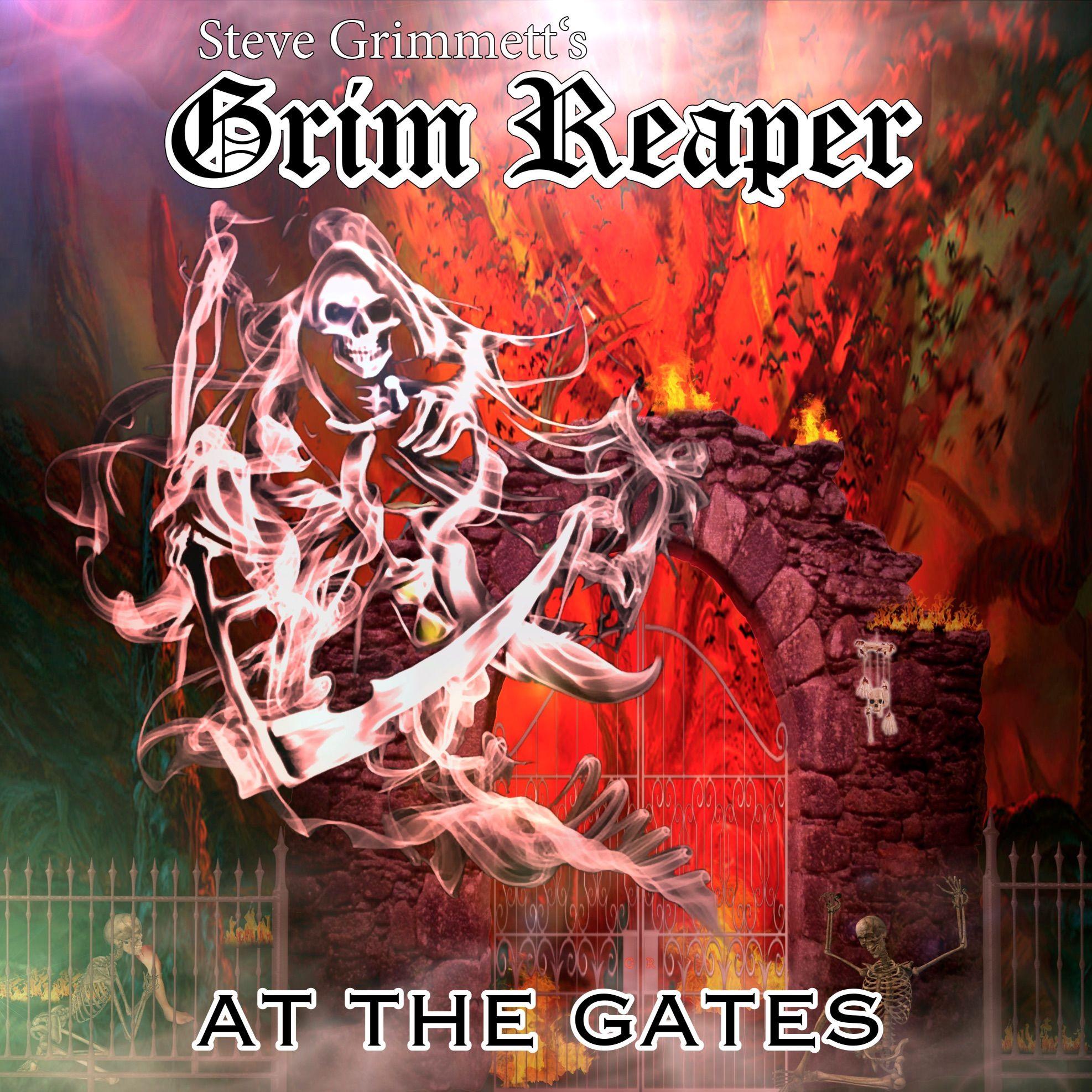 Portada de Álbum "At The Gates", de Grim Reaper