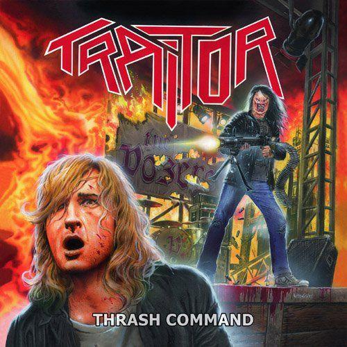 Capa do Álbum "Thrash Command", de Traitor