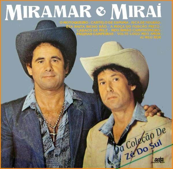 Portada de Álbum "O Motoqueiro", de Miramar e Miraí