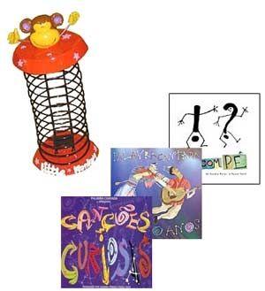 Portada de Álbum "Canções Curiosas + Porta Cd's Macaquinho", de Palavra Cantada