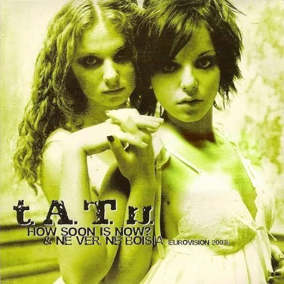Album cover of "How Soon Is Now?" by t.A.T.u