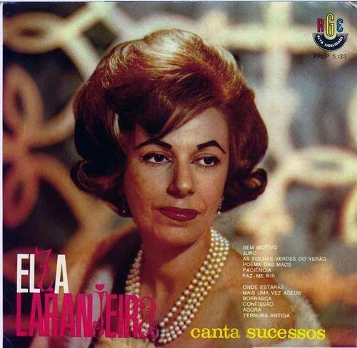 Portada de Álbum "Canta Sucessos", de Elza Laranjeira