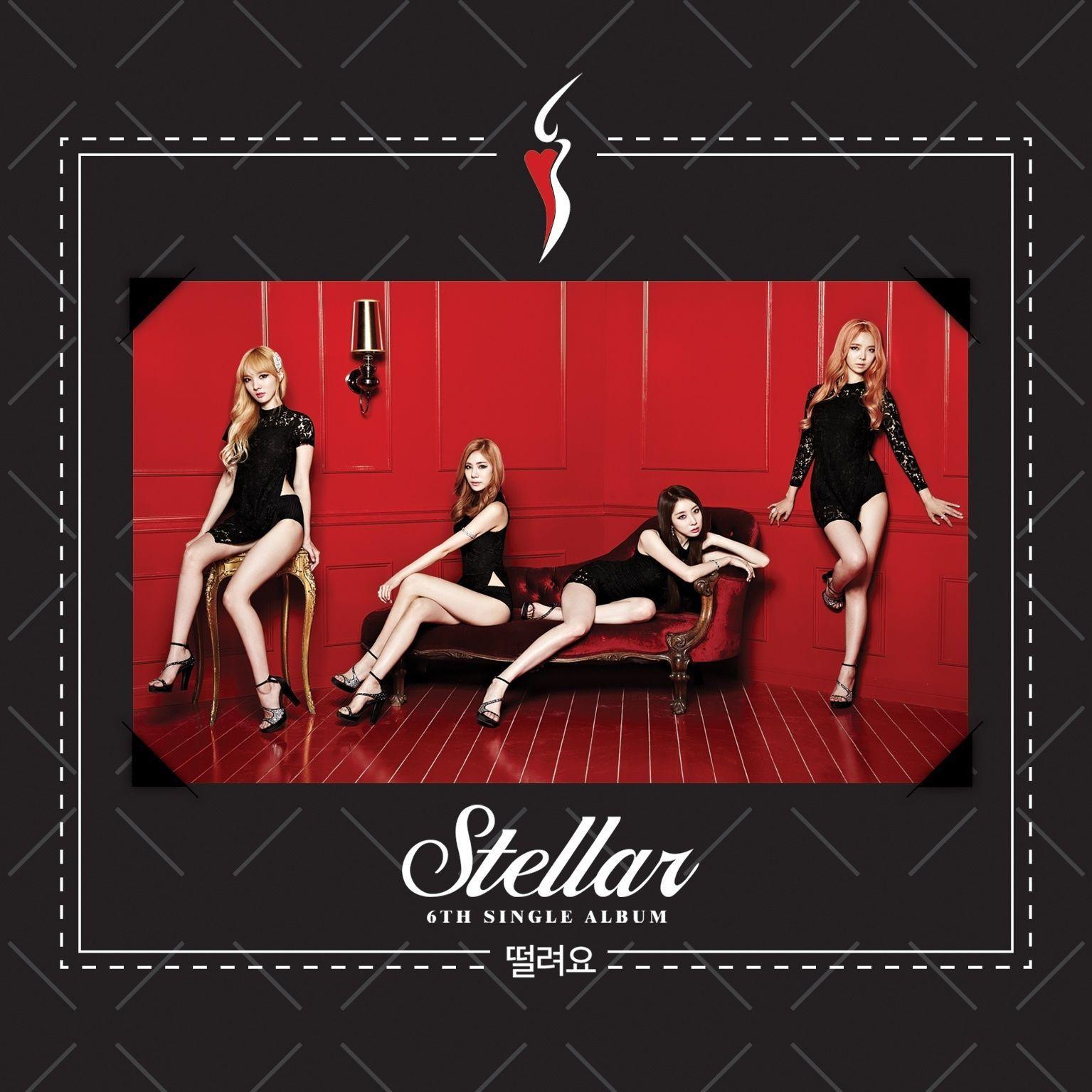 Capa do Single/EP "떨려요 (Vibrato)", de STELLAR (K-pop)