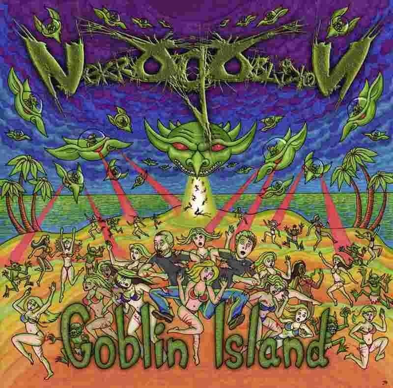 Portada de Álbum "Goblin Island", de Nekrogoblikon