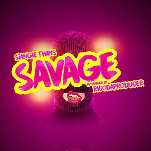 Single/EP cover of "Savage" by SiAngie Twins