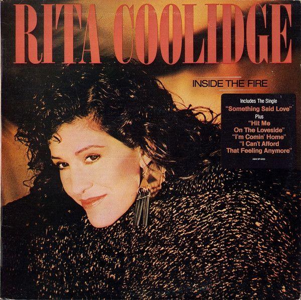 Capa do álbum "Inside The Fire", de Rita Coolidge
