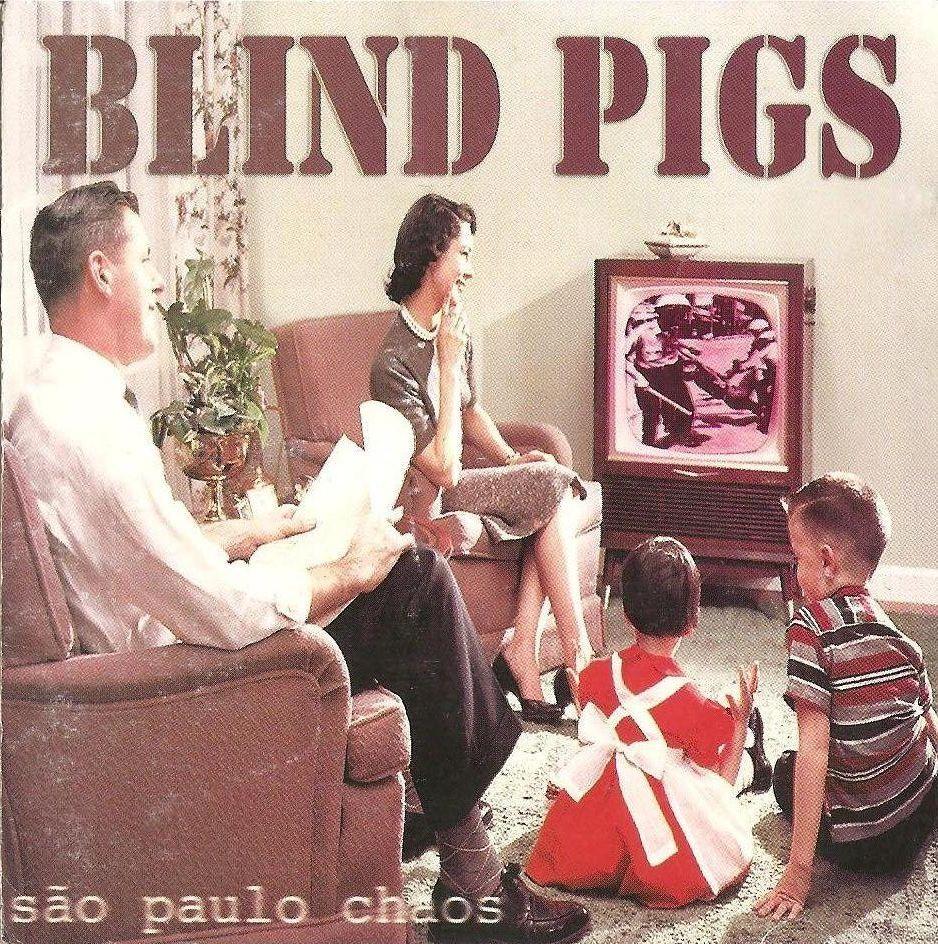 Portada de Álbum "São Paulo Chaos", de Blind Pigs