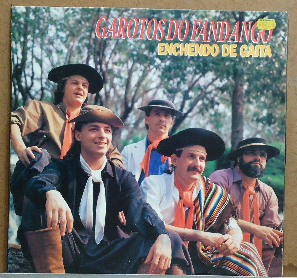 Portada de Álbum "Enchendo de Gaita", de Garotos do Fandango