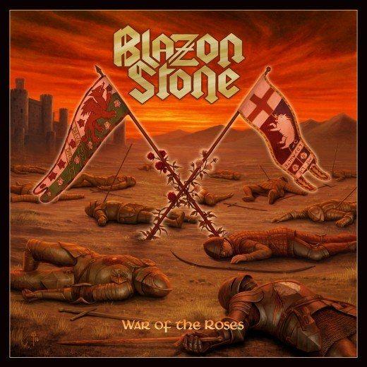 Capa do Álbum "War Of The Roses", de Blazon Stone