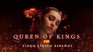Portada de Sencillo/EP "Queen Of Kings (Spanish Version)", de Alessandra