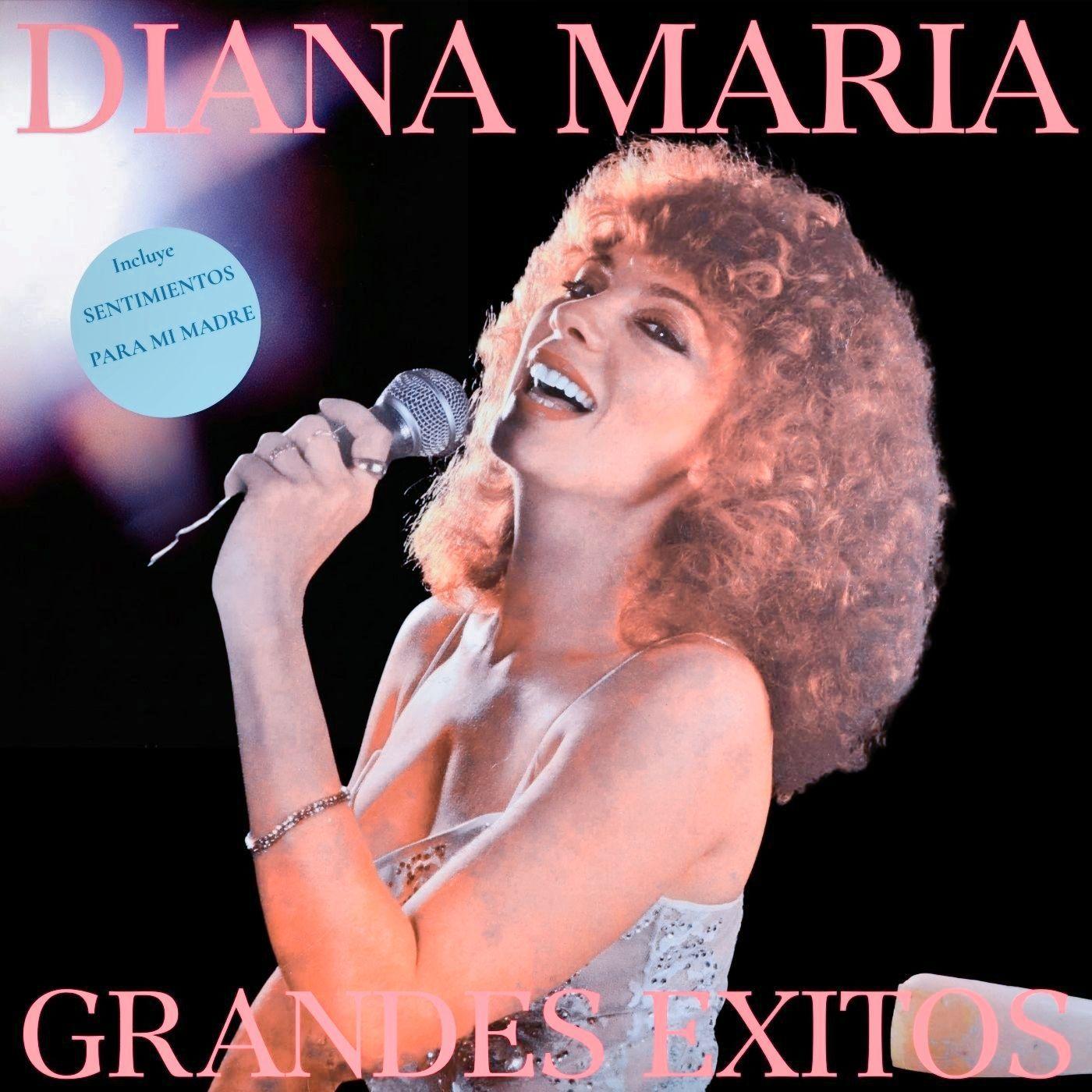Portada de Álbum "Grandes Exitos", de Diana María
