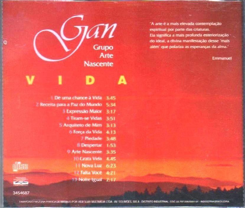 Portada de Álbum "Vida", de Grupo Arte Nascente
