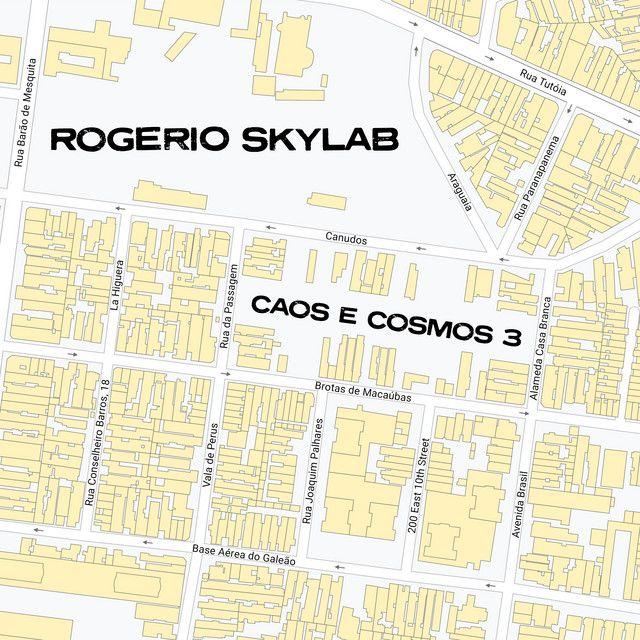 Portada del álbum "Caos e Cosmos 3", de Rogério Skylab