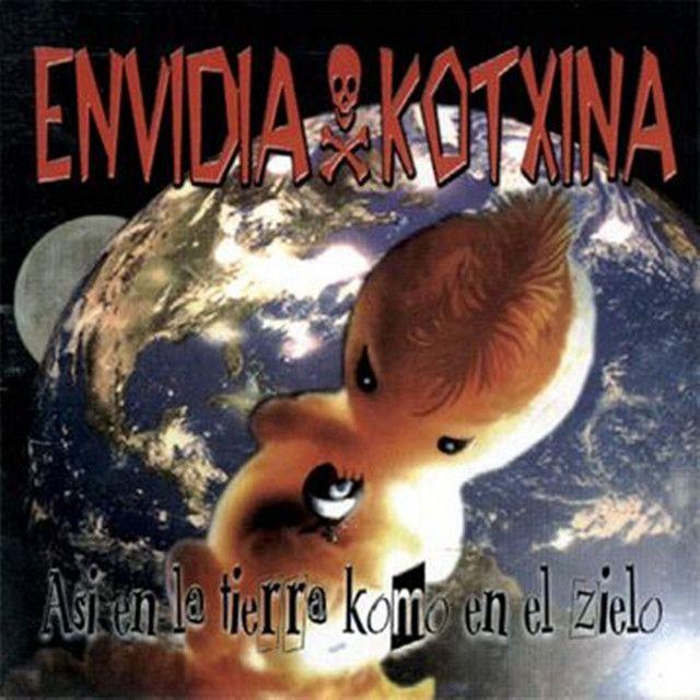 Capa do Álbum "Así En La Tierra Komo En El Zielo", de Envidia Kotxina