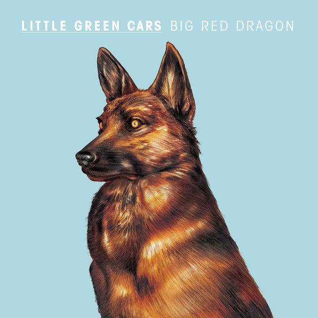 Single/EP cover of "Big Red Dragon" by Little Green Cars