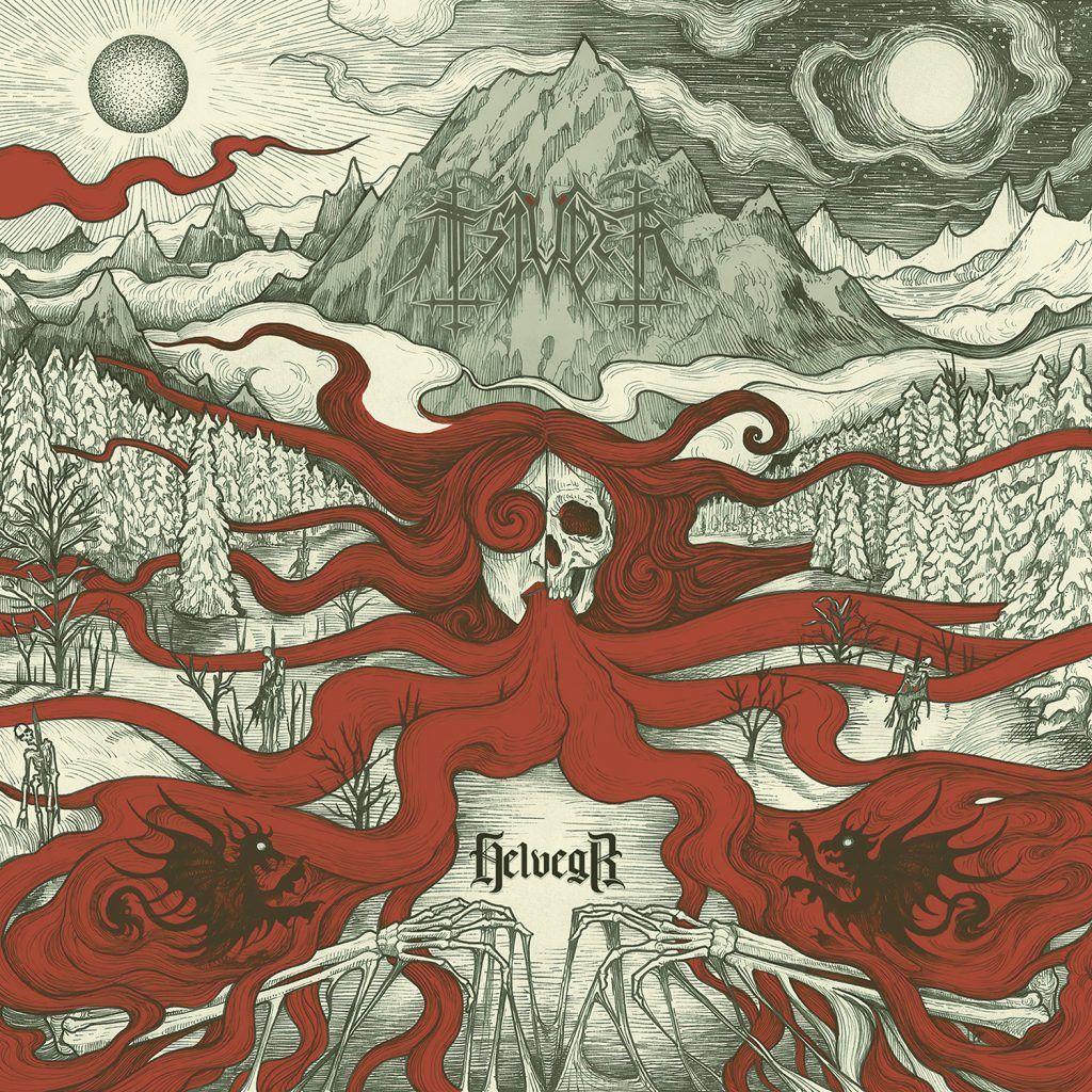 Album cover of "Helvegr" by Tsjuder