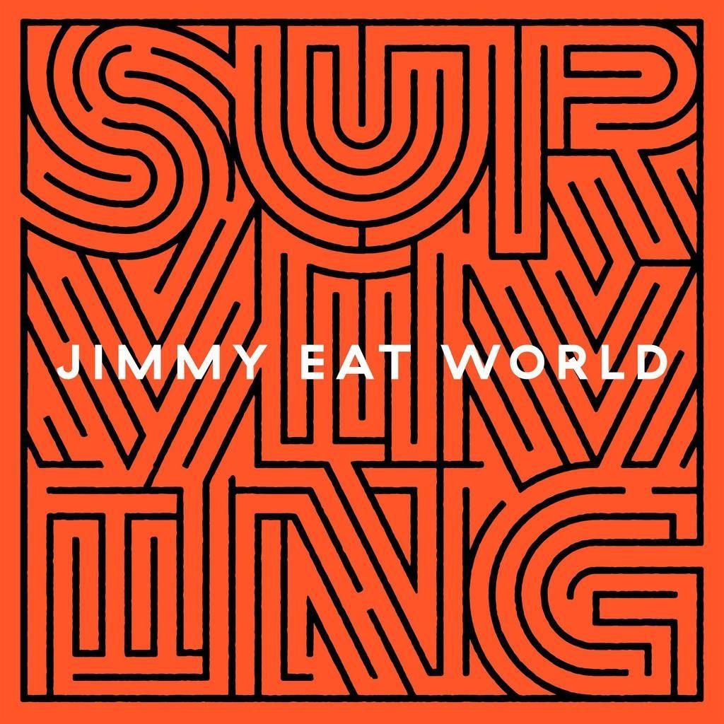 Portada de Álbum "Surviving", de Jimmy Eat World