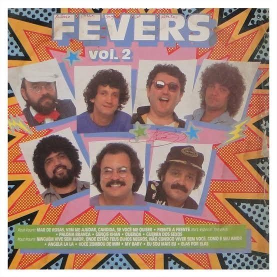 Capa do álbum " A Explosão Musical Dos Fevers Vol. 2", de The Fevers