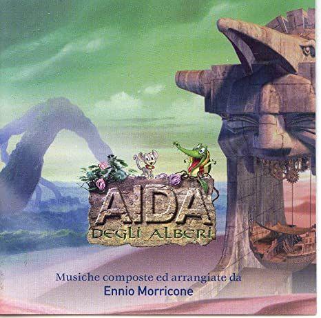 Portada de Álbum "Aida Degli Alberi", de Ennio Morricone